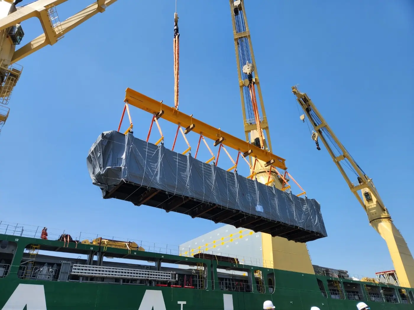 Container Lift Background